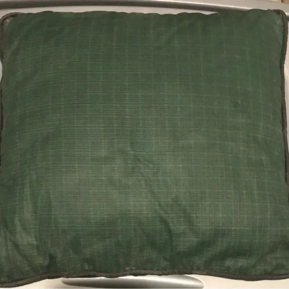 Super cute Snowman patchwork pillow. Great to display all winter. Approx 12”x12” - Picture 2 of 2